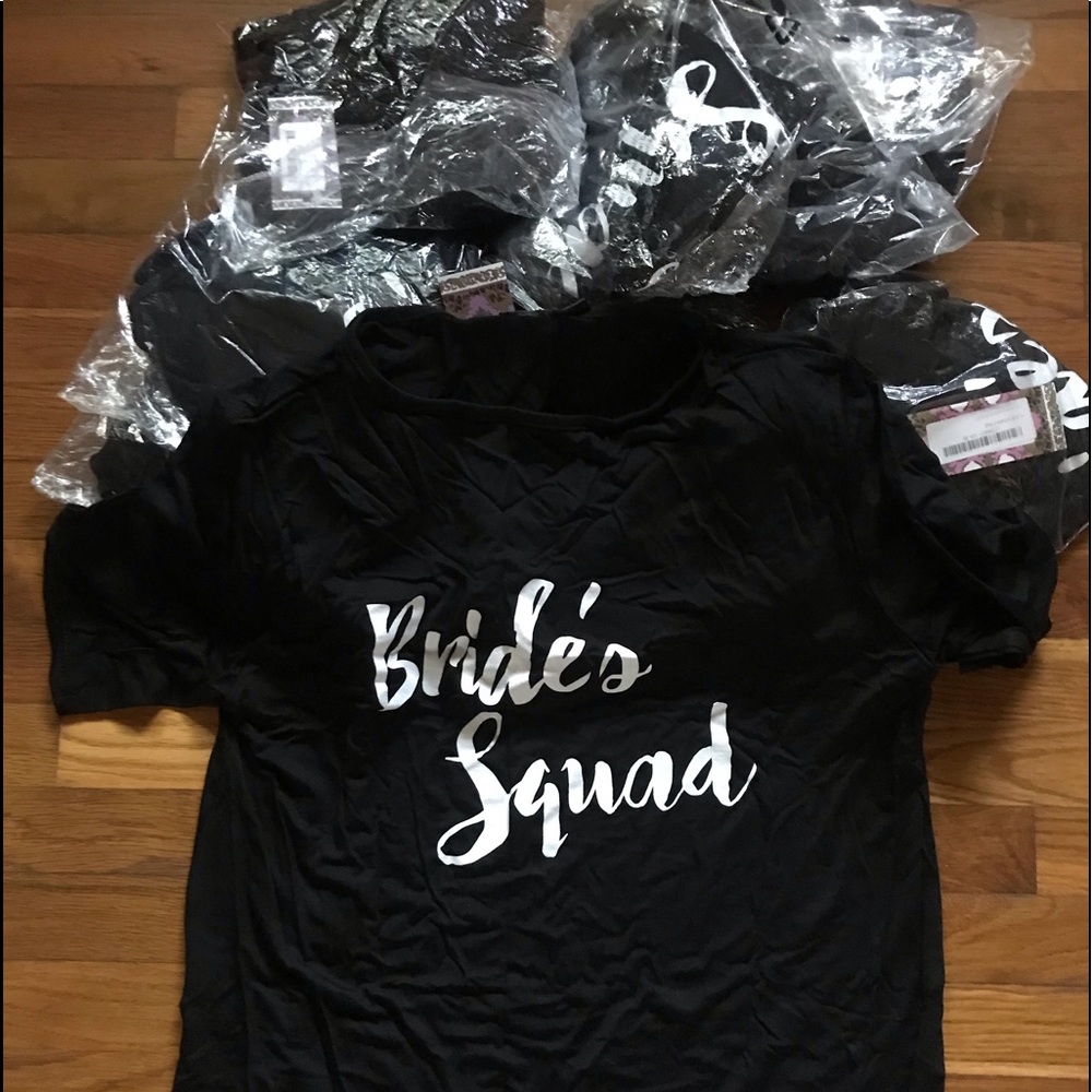 8 “BRIDE SQUAD “ PJ DRESSES